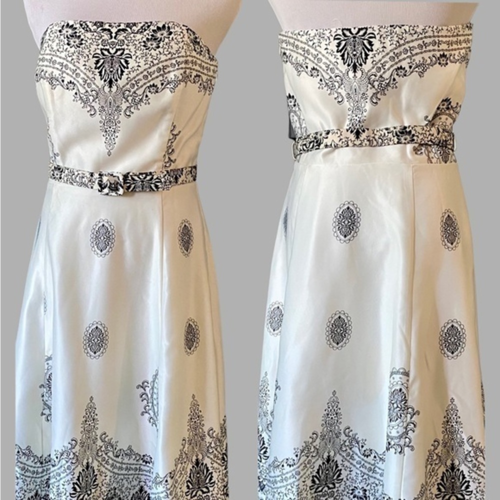 White Black House Market Dress